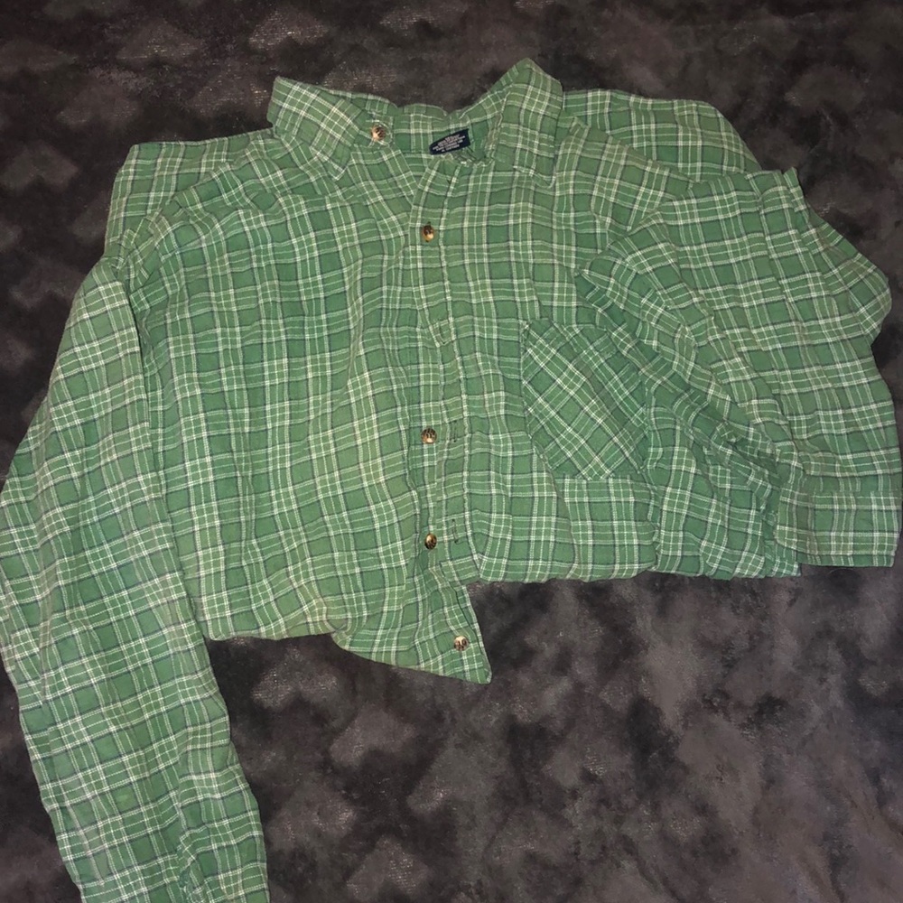 2XL Green Flannel